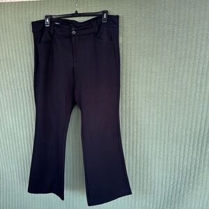 Torrid Ponte Bootcut Trousers, Size 20 Short, Black, no flaws.